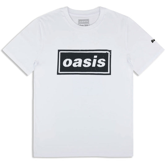 Oasis Stencil Logo T-shirt Front