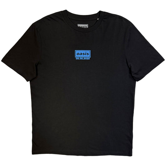 Oasis Edinburgh 9 Aug Event T-shirt Front