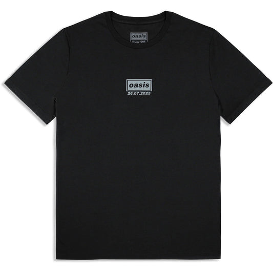 Oasis London 26 July Event T-shirt Front