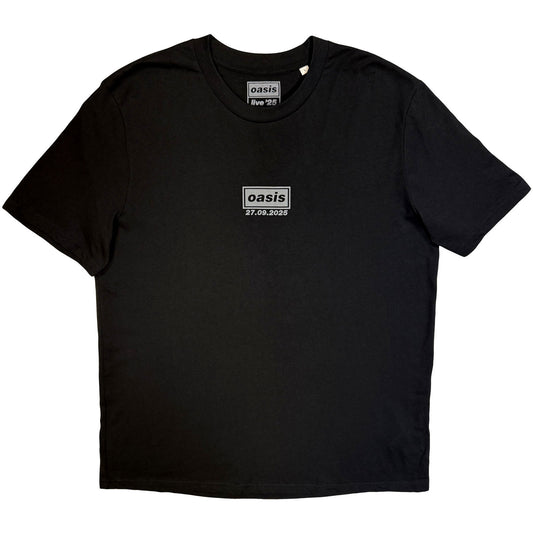 Oasis London 27 Sept Event T-shirt Front