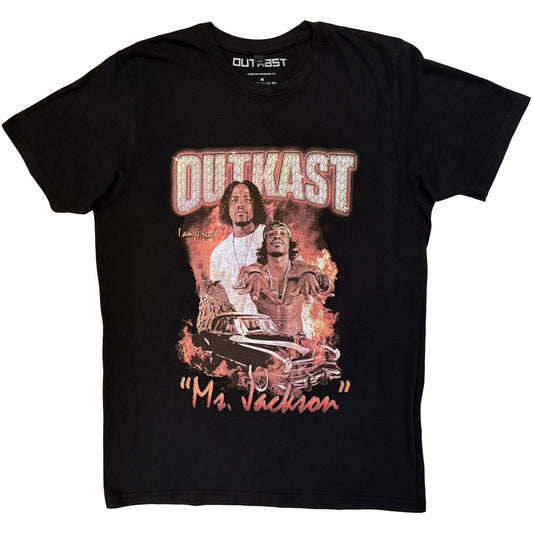 Outkast Ms. Jackson Carbon T-shirt Front