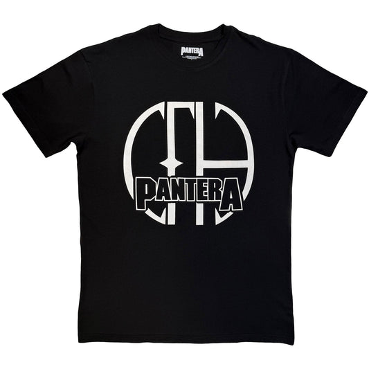 Pantera Cfh Logo Mono T-shirt Front