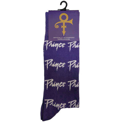 Prince Logo Repeat Socks