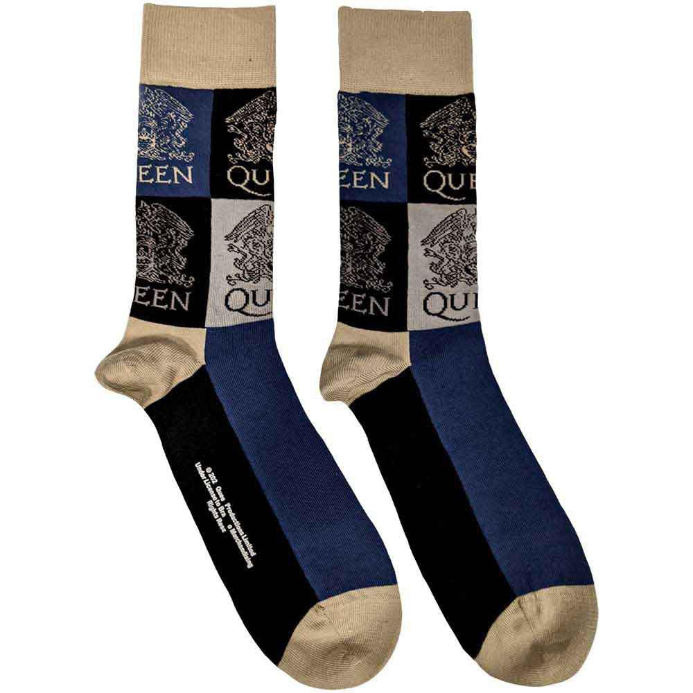Crest Blocks Socks
