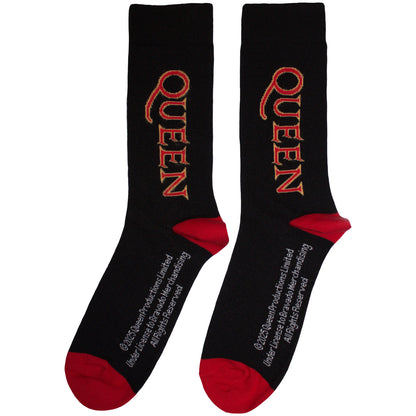 Queen Red Logo Vertical Socks