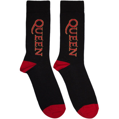 Red Logo Vertical Socks