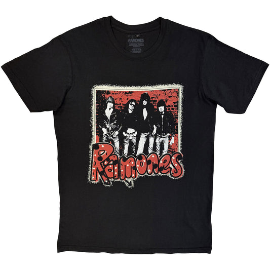 Ramones Ramones Graffiti Carbon T-shirt