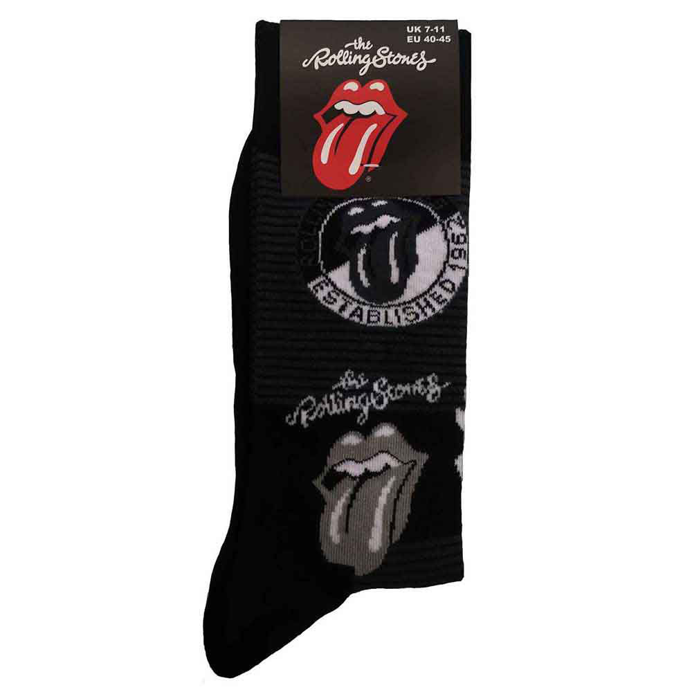 Rolling Stones Mono Logos Socks