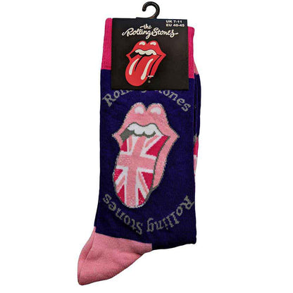Rolling Stones Uk Tongue Socks