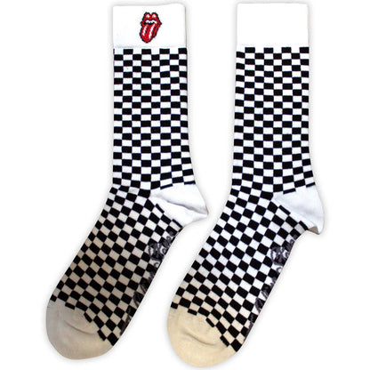 Rolling Stones Check Socks