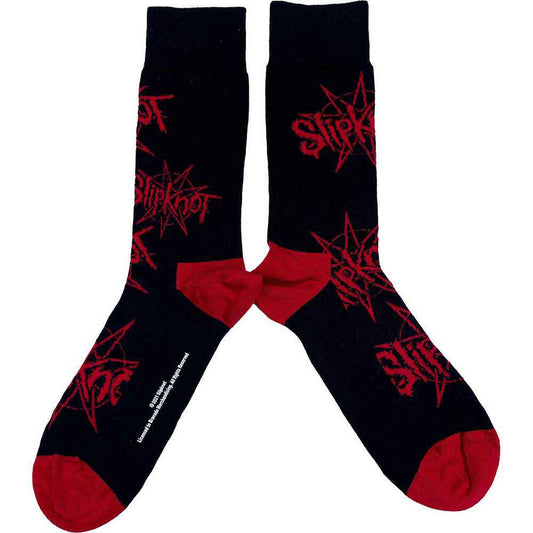 Slipknot Slipknot Logo & Nomogram Socks