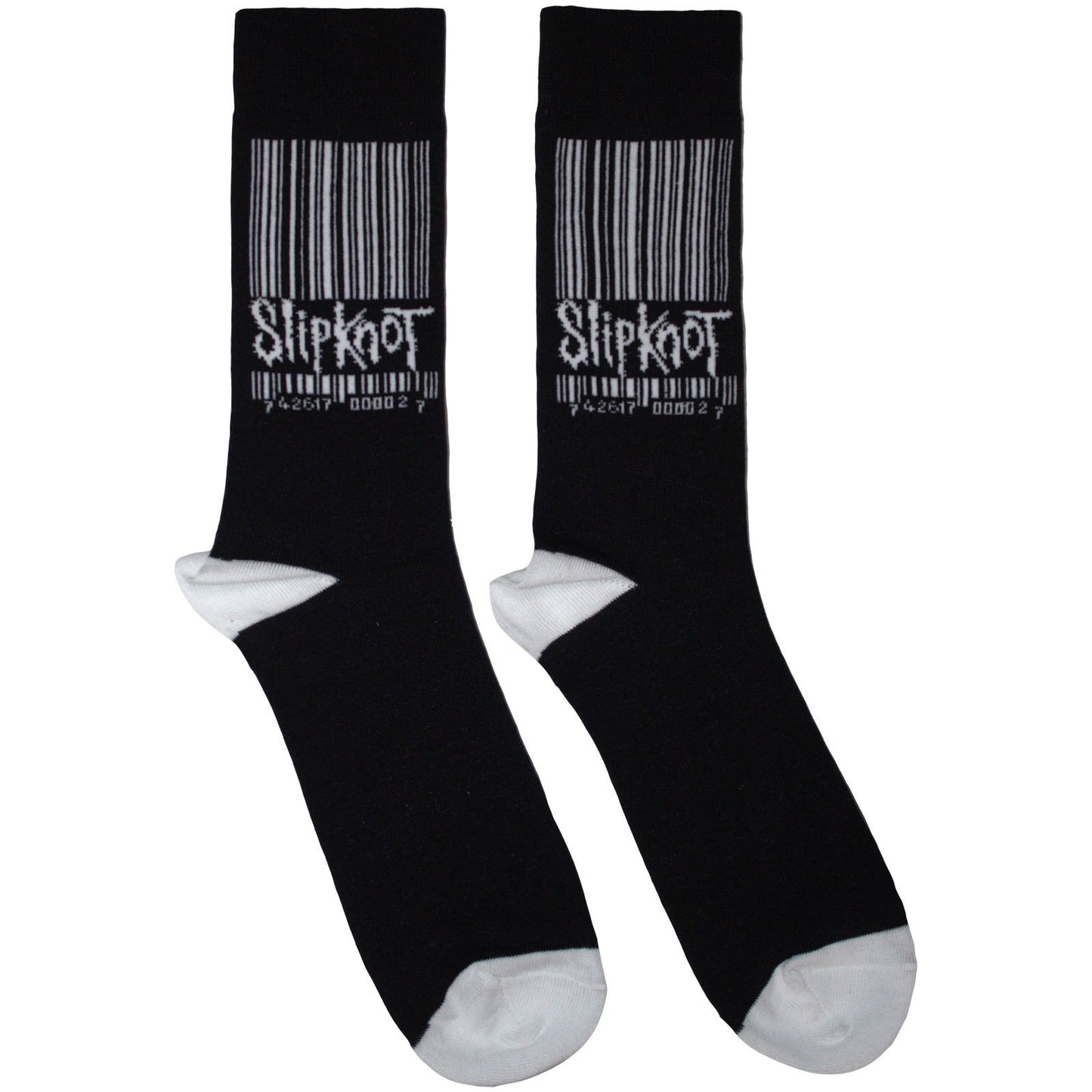 Large Barcode Logo Socks