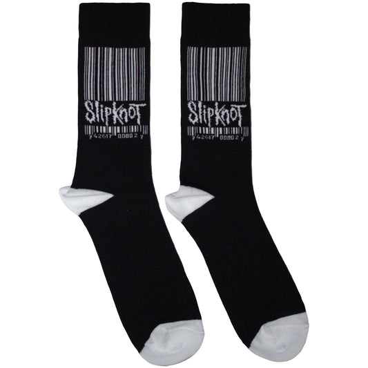 Slipknot Slipknot Large Barcode Logo Socks