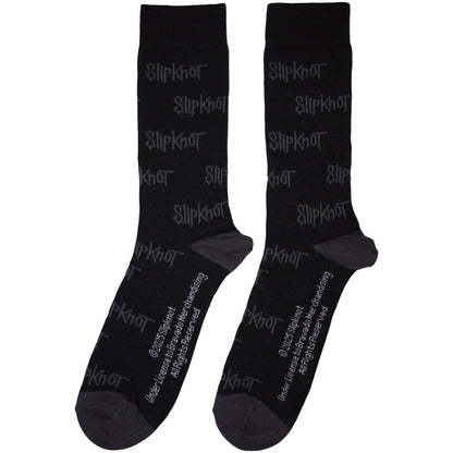 Slipknot All Over Print Logos Socks