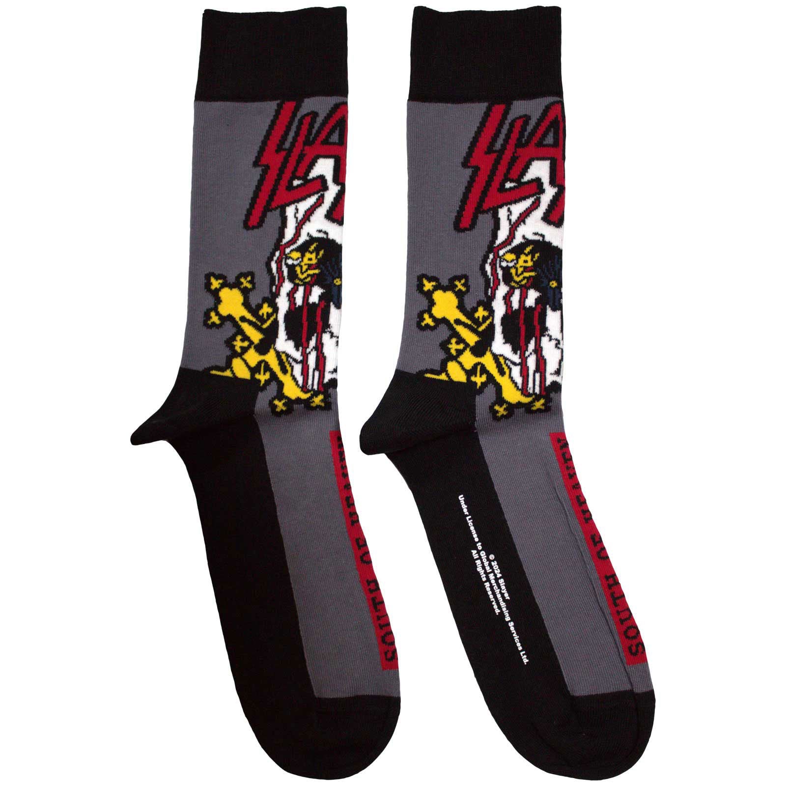 South Of Heaven Colour Socks