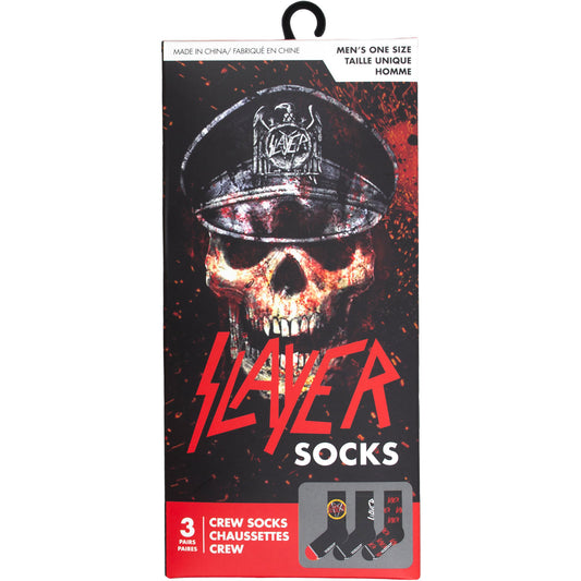 Slayer Logos Socks Front