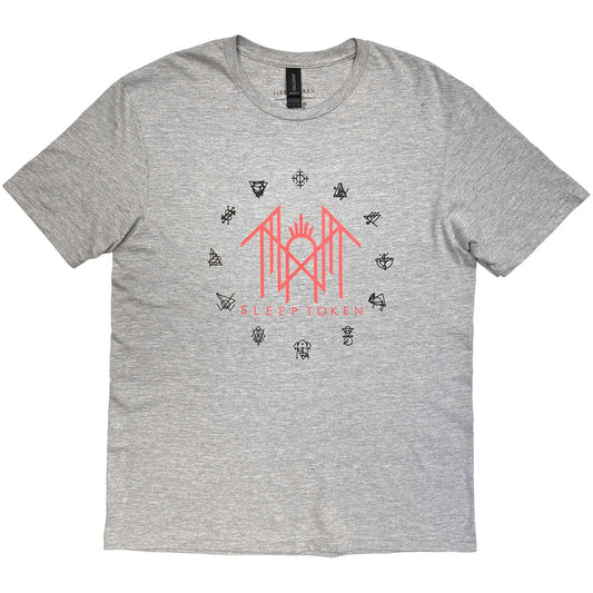 Sleep Token Flamingo Pink Logo T-shirt Front