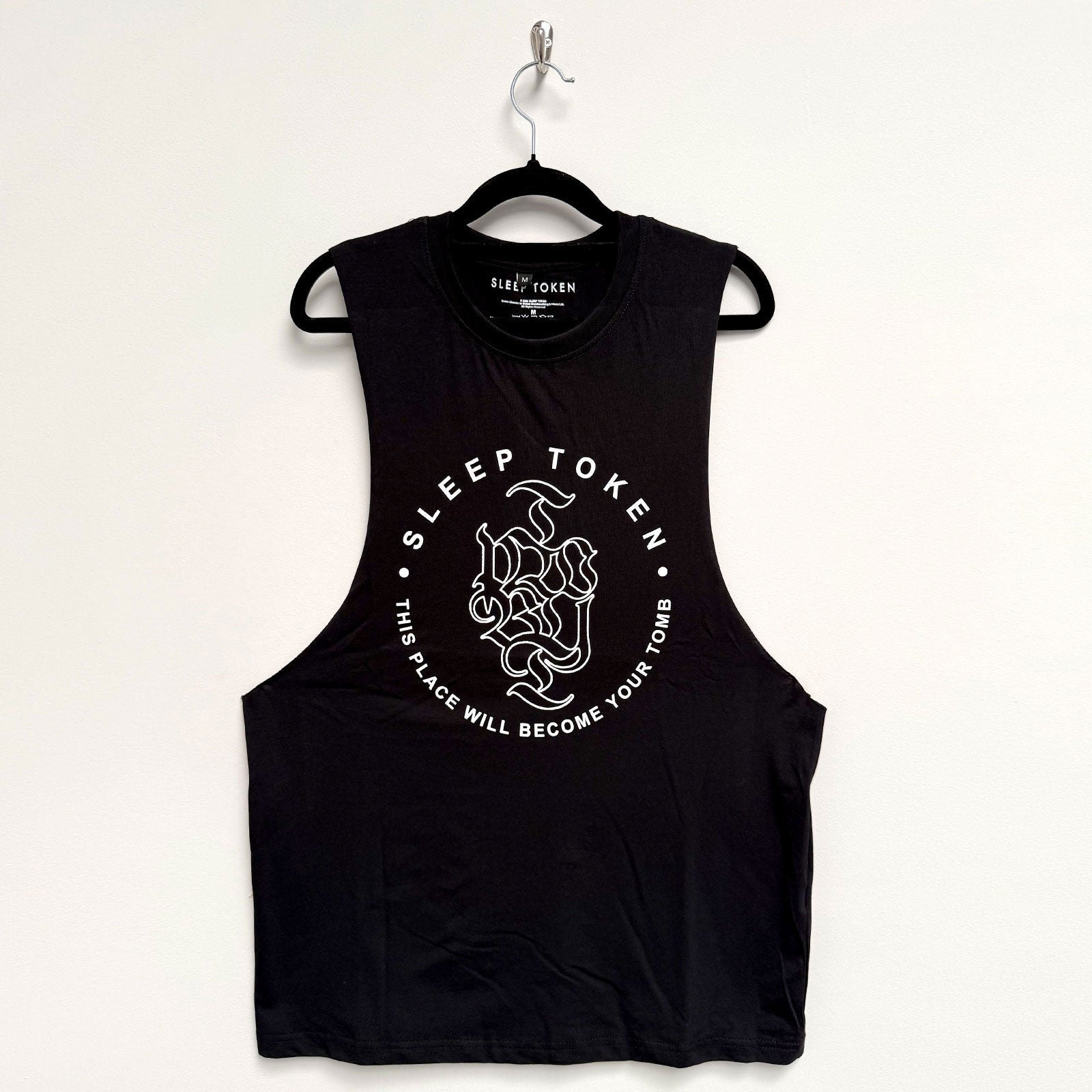 Tomb Text Ring Tank Top Mens Tank