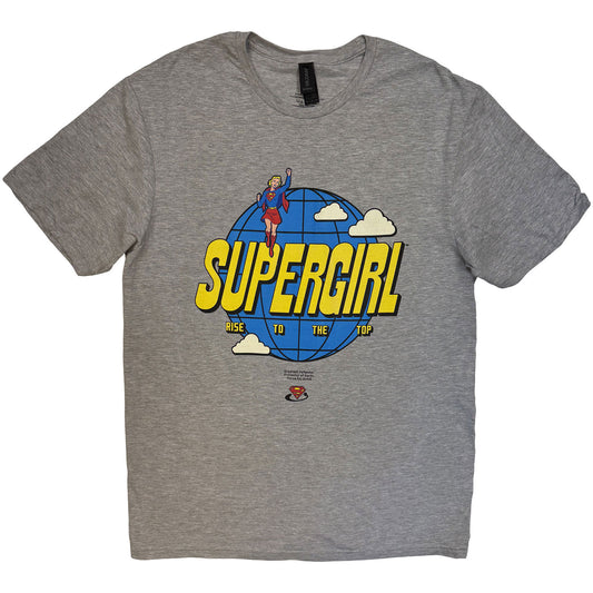 Dc Comics Supergirl Rise To The Top T-shirt Front
