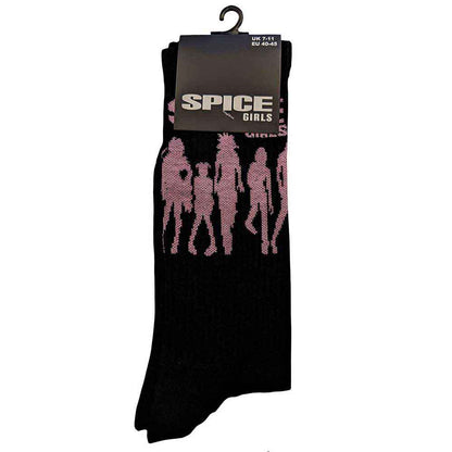 Spice Girls Silhouette Socks