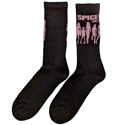 Spice Girls Silhouette Socks