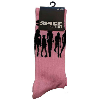 Spice Girls Silhouette Socks
