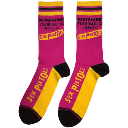 Sex Pistols Never Mind The Bollocks Stripes Socks