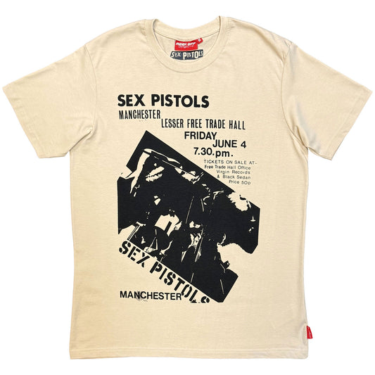 Sex Pistols Manchester T-shirt Front