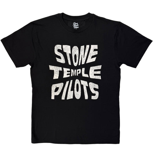 Stone Temple Pilots Logo Mono T-shirt Front