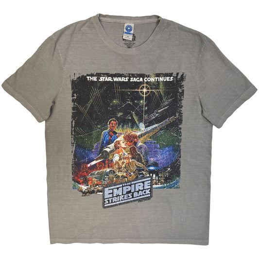 Star Wars Tesb Kiss Dip Dye & Wash T-shirt Front