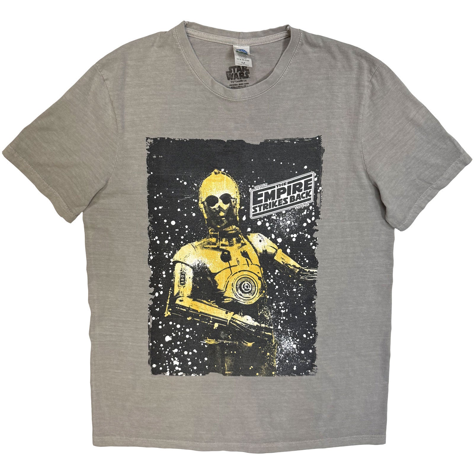 Tesb C3po Dip Dye & Wash T-shirt