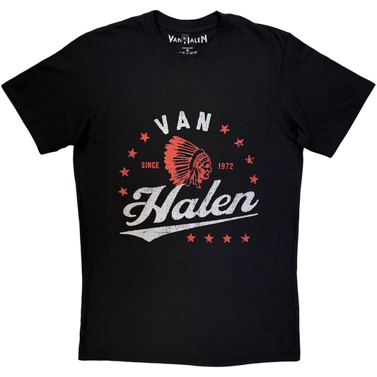 Van Halen Red Indian Carbon T-shirt Front