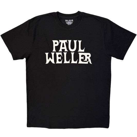 Paul Weller Logo Mono T-shirt Front