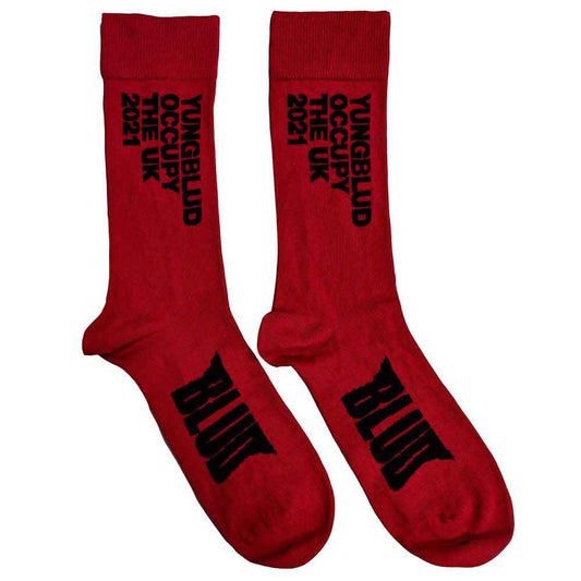 Yungblud Occupy The Uk Socks Front