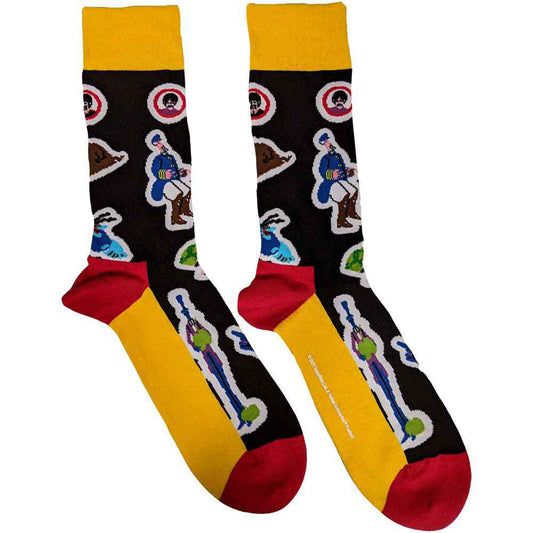 Beatles Beatles Portholes & Characters Socks