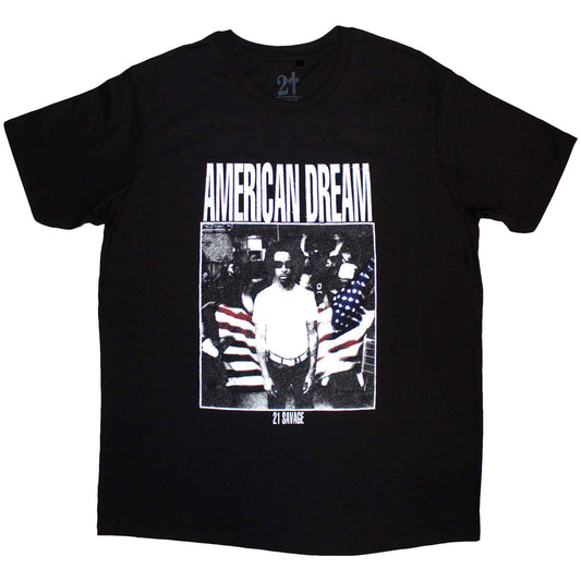 21 Savage American Dream T-shirt Front