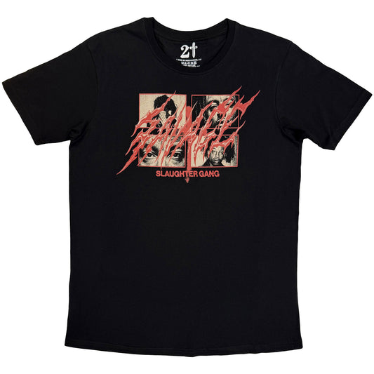 21 Savage Slaughter Gang T-shirt Front