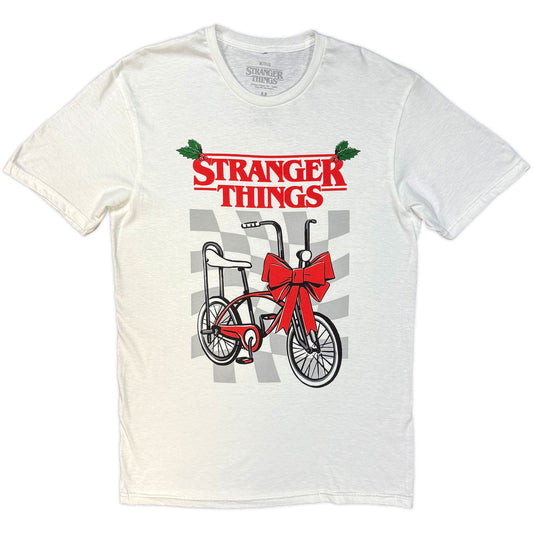 Stranger Things Stranger Things Christmas Bike T-shirt