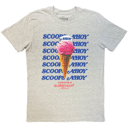 Stranger Things Stranger Things Scoop Ahoy Ice Cream T-shirt
