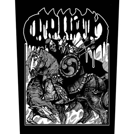 Conan (Band) Horseback Battle Hammer Back Patch Front