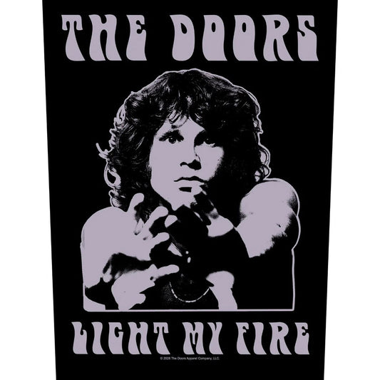Doobie Brothers Light My Fire Back Patch Front