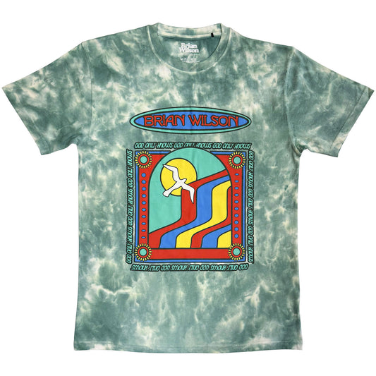 Brian Wilson God Only Knows Dip Dye & Wash T-shirt Front