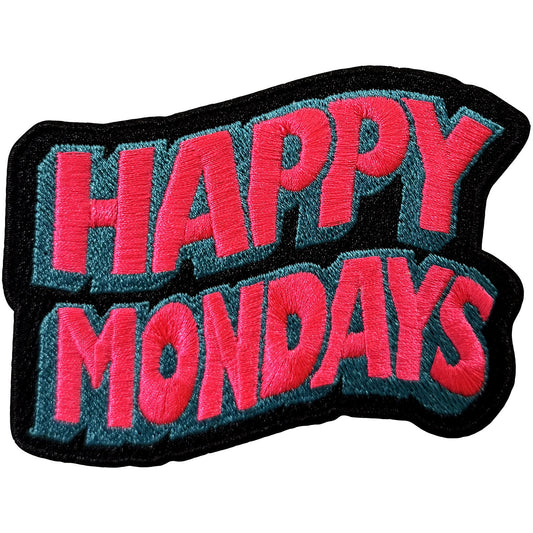 Happy Mondays Happy Mondays Wavy Logo Woven Patch