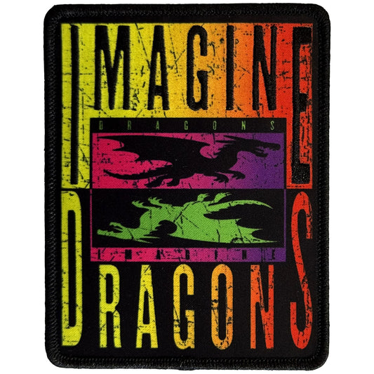 Imagine Dragons Double Dragons Woven Patch Front