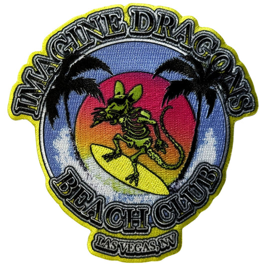 Imagine Dragons Beach Club Woven Patch Front