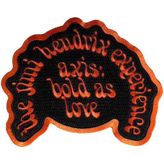 Jimi Hendrix Axis Woven Patch Front