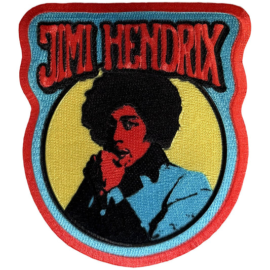 Jimi Hendrix Vintage Circle Woven Patch Front