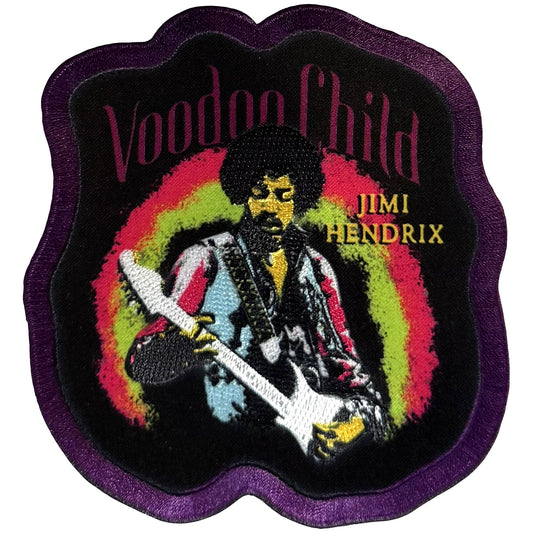 Jimi Hendrix Voodoo Child Woven Patch Front