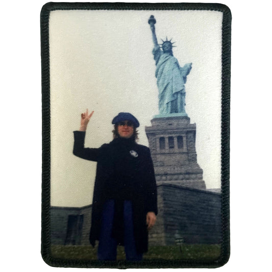 John Lennon Liberty Woven Patch Front
