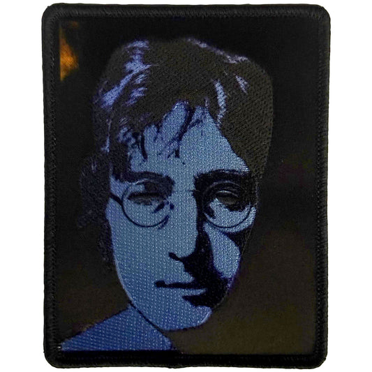 John Lennon Blue John Woven Patch Front